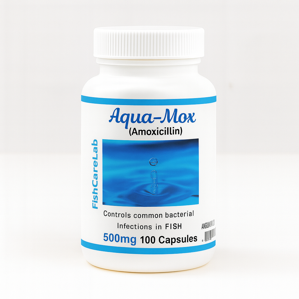 Aqua Mox Amoxicillin 500mg – 100 Capsules